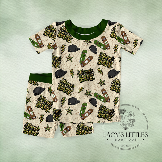 Mama's Boy Short Set