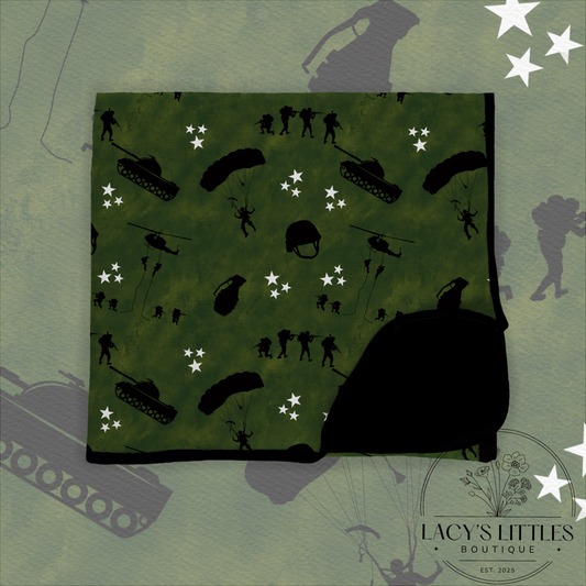 Army Double Layer Blanket