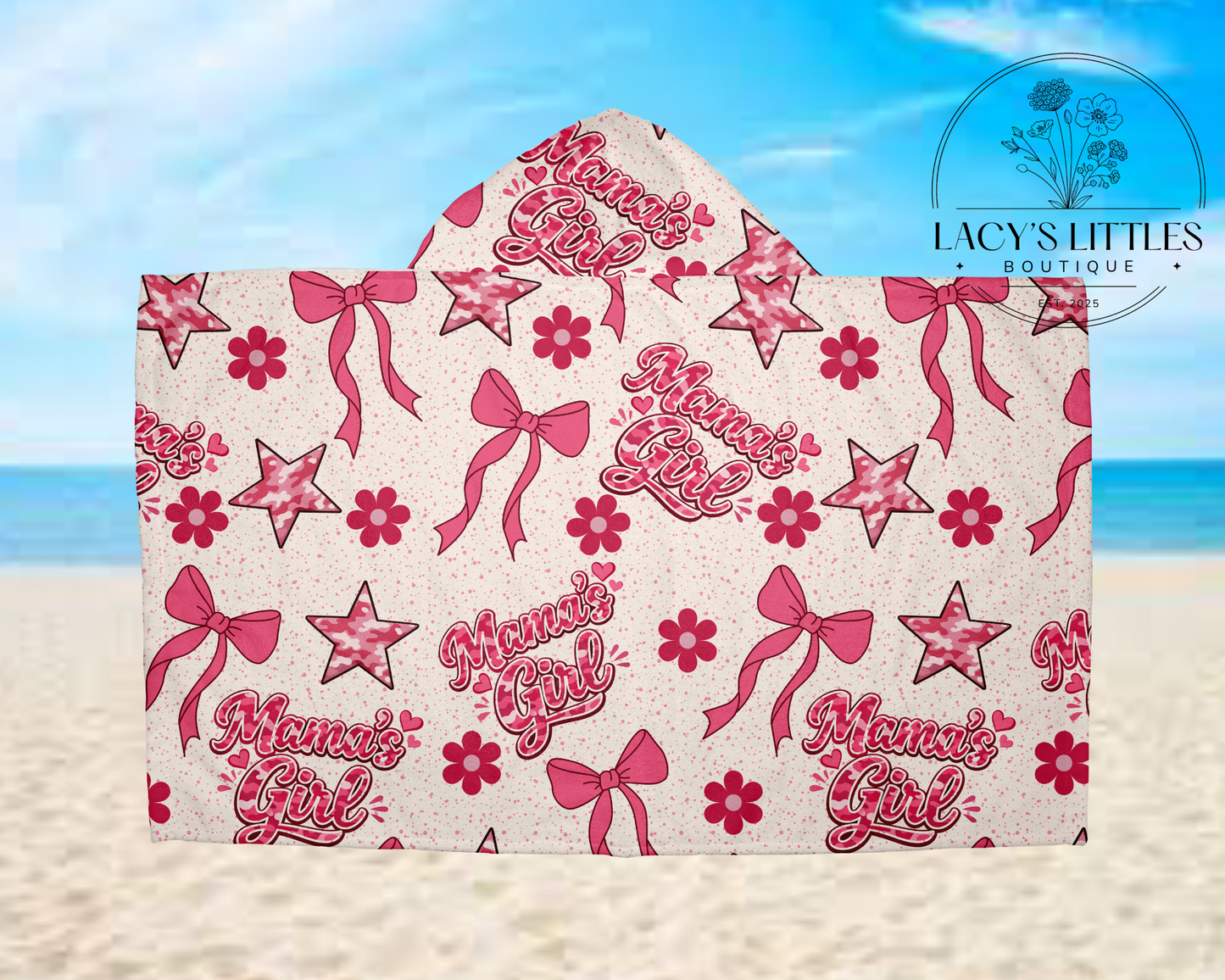 Mama’s Girl Hooded Towel